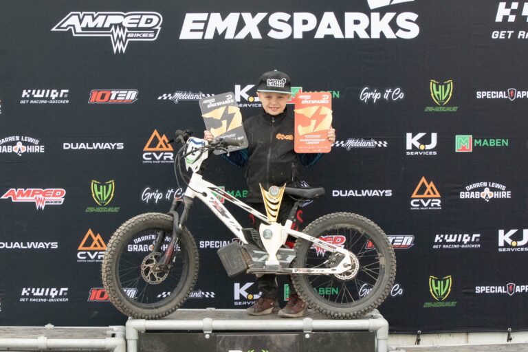 Podium finish at round 1 of Amped EMX Sparks Masters 2026